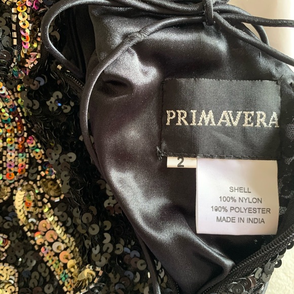 Primavera Couture Fringe Homecoming/Prom Dress - Picture 7 of 7